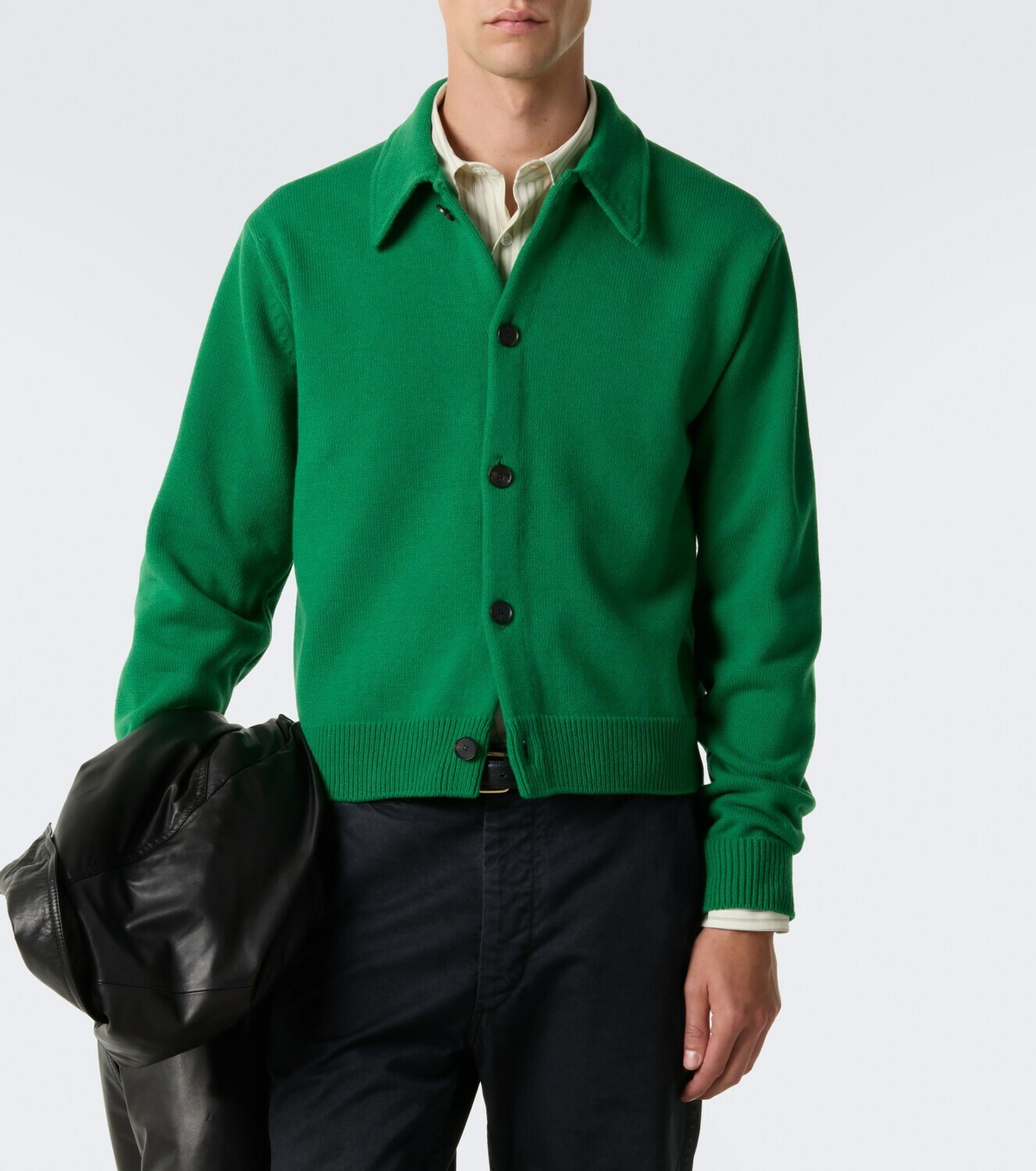 Auralee Wool cardigan
