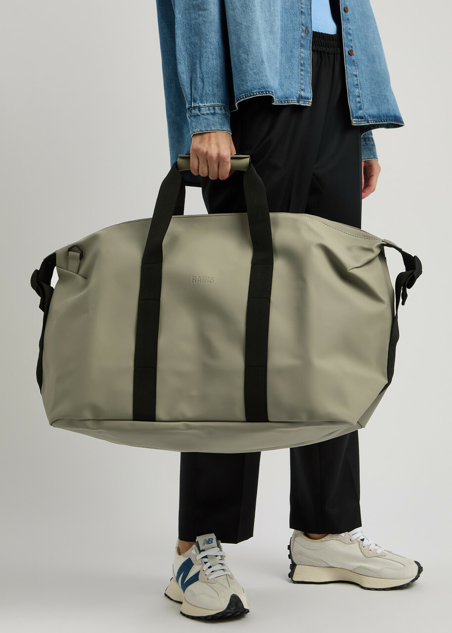 Rains Hilo Weekend Rubberised Holdall - Sage - One Size