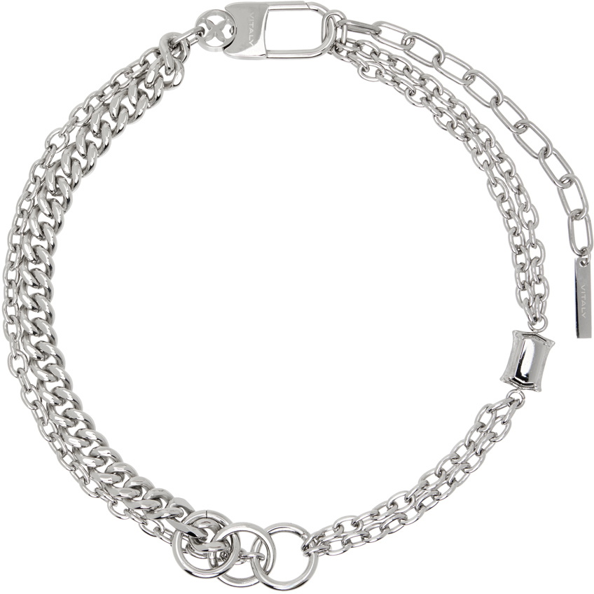 Vitaly Silver Pressure Necklace Vitaly