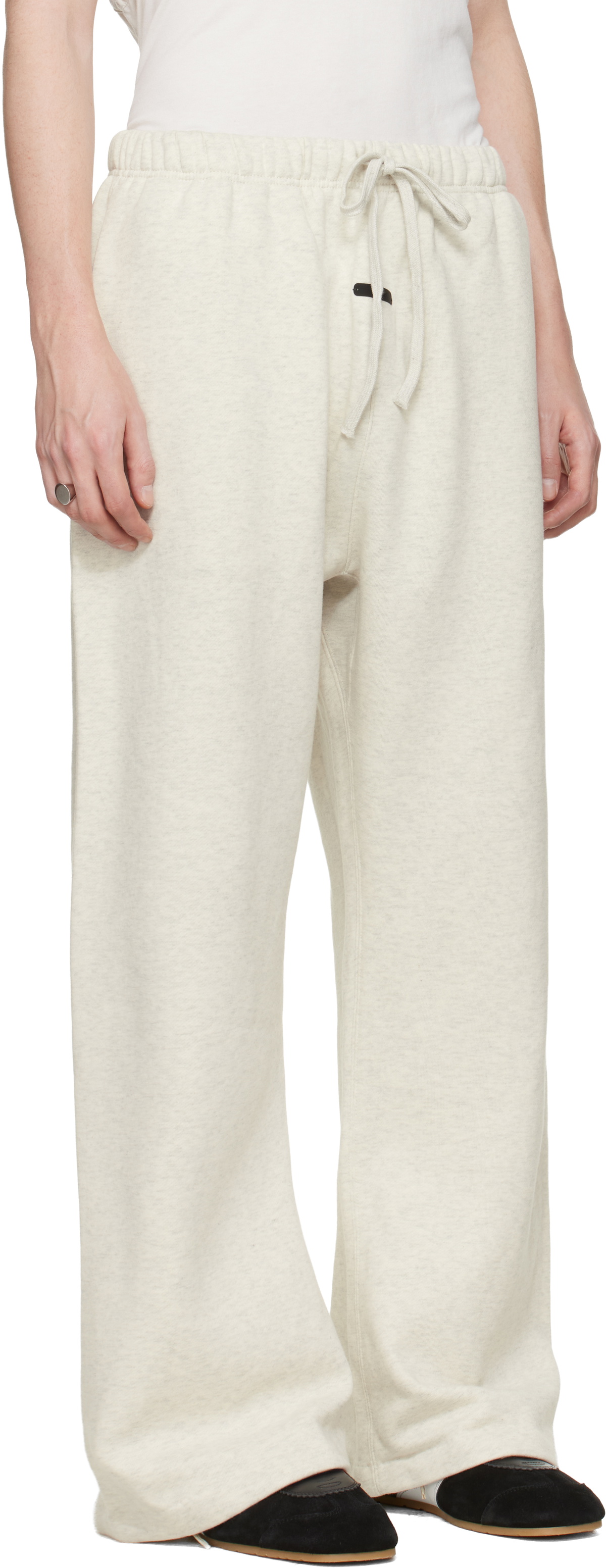 Fear of God ESSENTIALS Gray Signature Flared Sweatpants