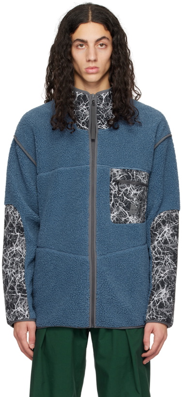 Photo: adidas Originals Blue Wander Terrex Jacket