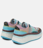 Chloe - Nama embroidered low-top sneakers