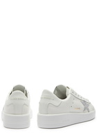 Golden Goose Pure Star Swarovski-embellished Leather Sneakers White