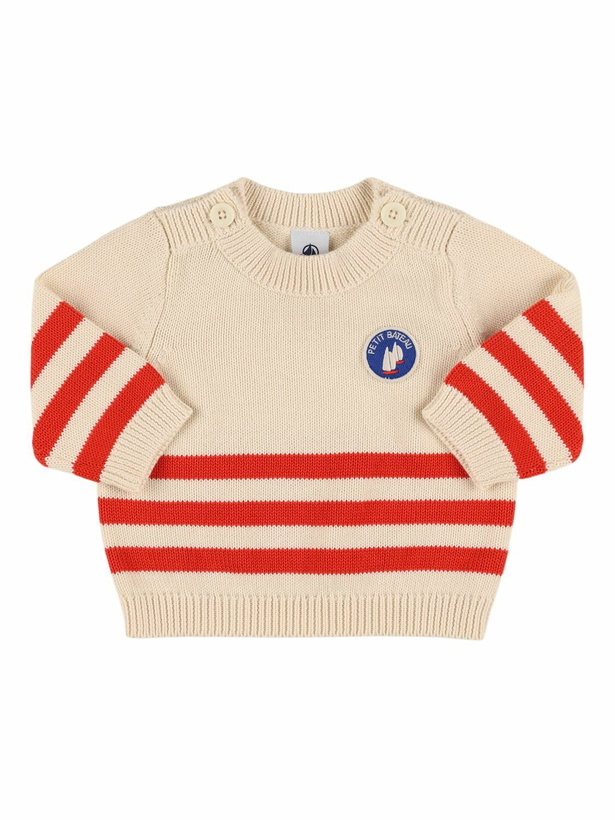 Photo: PETIT BATEAU Cotton Knit Sweater