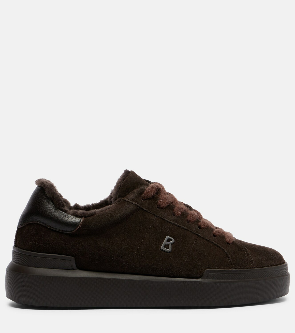 Bogner Hollywood 32 shearling-lined suede sneakers