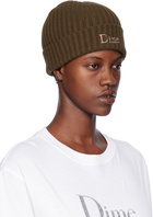 Dime Brown Classic Fold Beanie