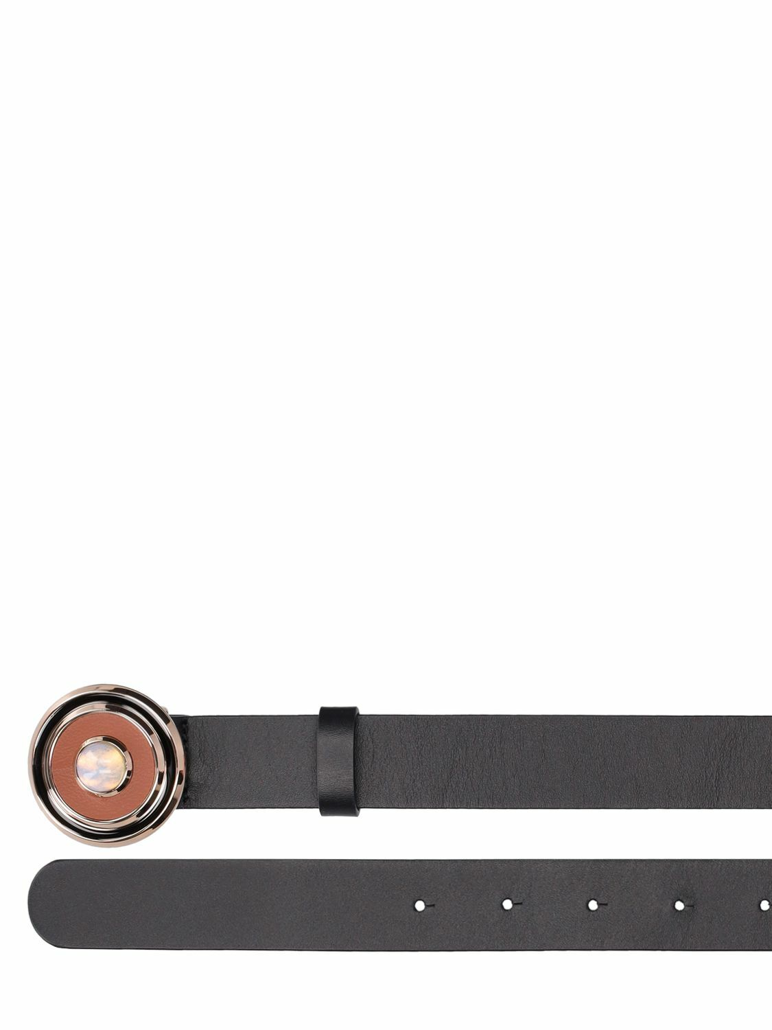 GABRIELA HEARST - Thin Amaro Leather Belt Gabriela Hearst