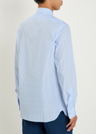 Tom Ford Striped Cotton Shirt Light Blue