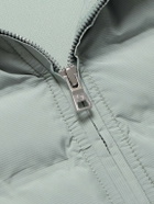 Peter Millar - Winsome Hybrid Quilted Striped Shell and Piqué Gilet - Green