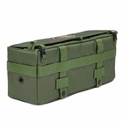 END. x Helinox ‘Fly Fishing’ Tactical Table Side Storage S in Chive 