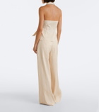 Simkhai Grace striped wide-leg pants