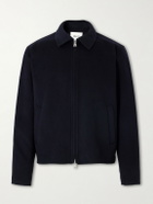 NN07 - Arlo 8447 Wool-Blend Felt Jacket - Blue