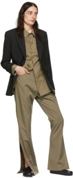 HOPE Tan Wool Trousers