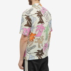 Palm Angels Men's Palmity Vacation Shirt in Butter