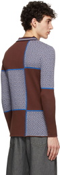 Ahluwalia Brown Wool Cardigan