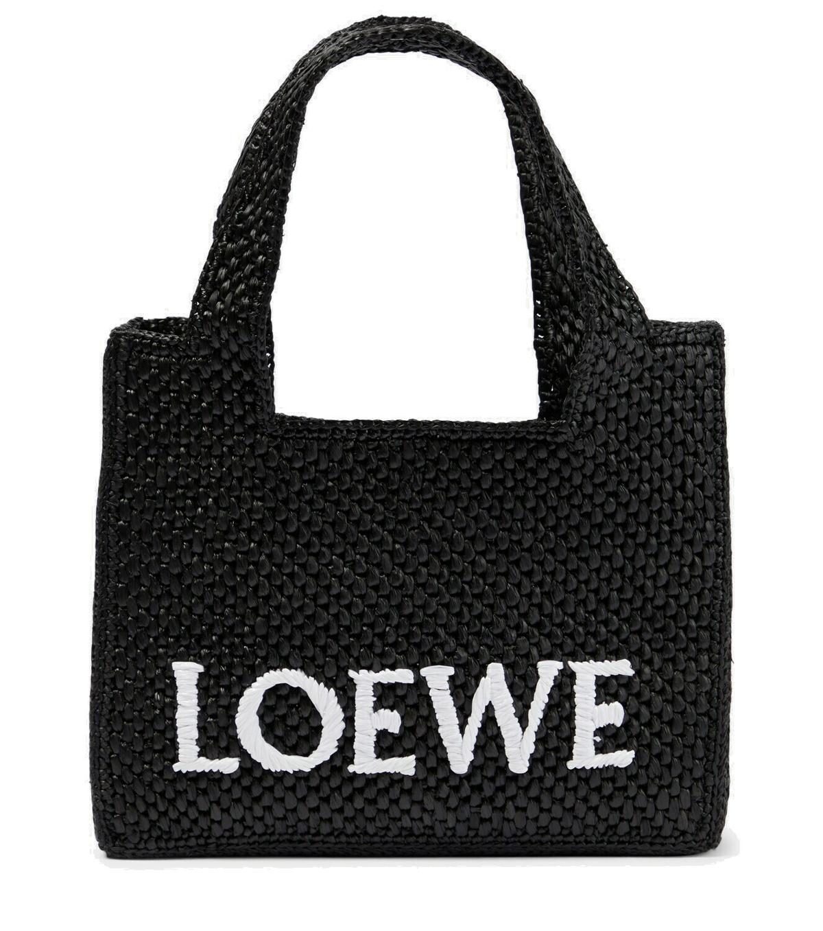 Loewe Mini raffia basket bag Loewe