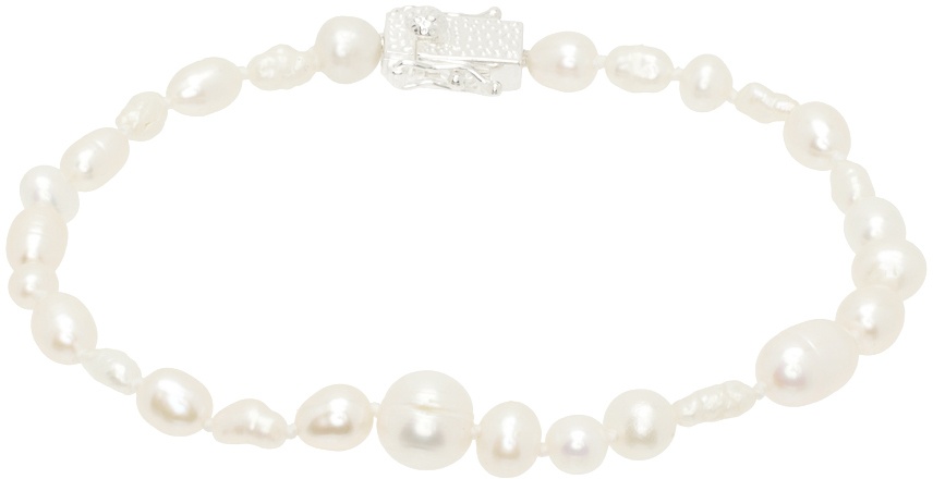 Photo: Bleue Burnham White Antique Pearl Bracelet