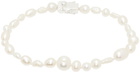 Bleue Burnham White Antique Pearl Bracelet
