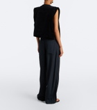 Isabel Marant Inaya layered wide-leg pants