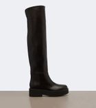 Gianvito Rossi Hiro leather over-the-knee boots