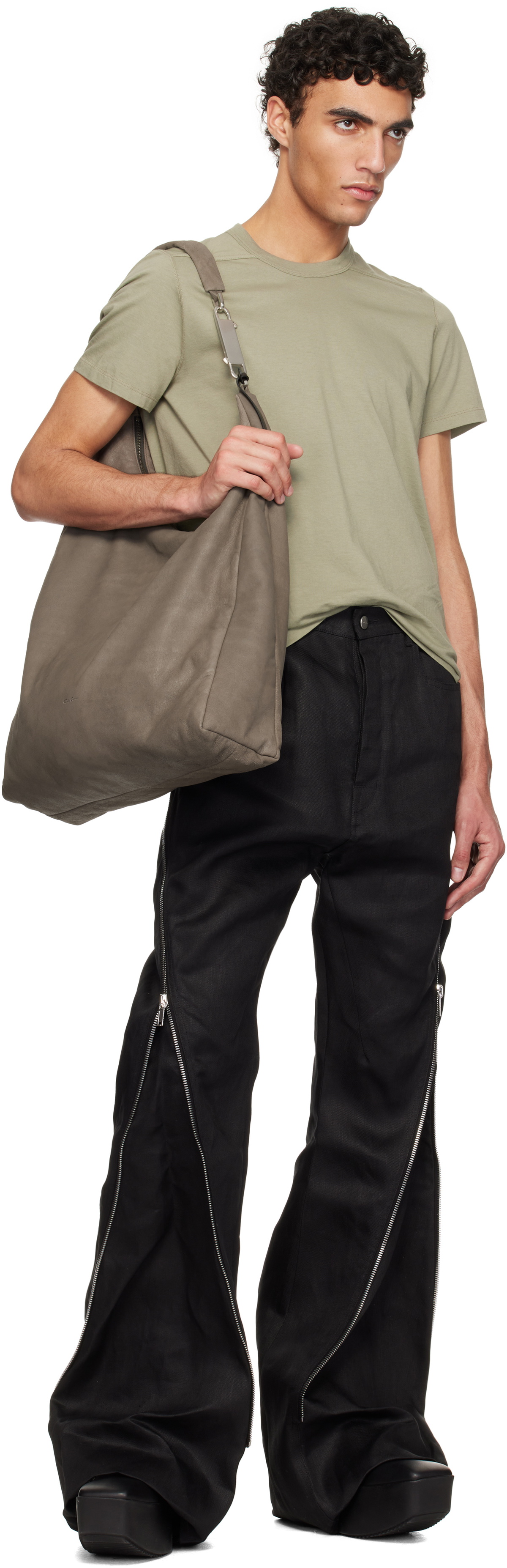 ショルダーバッグ・ポシェット Rick Owens \"Hollywood Gemini\" Bag Rick Owens Black Hollywood Gemini Bag Rick Owens