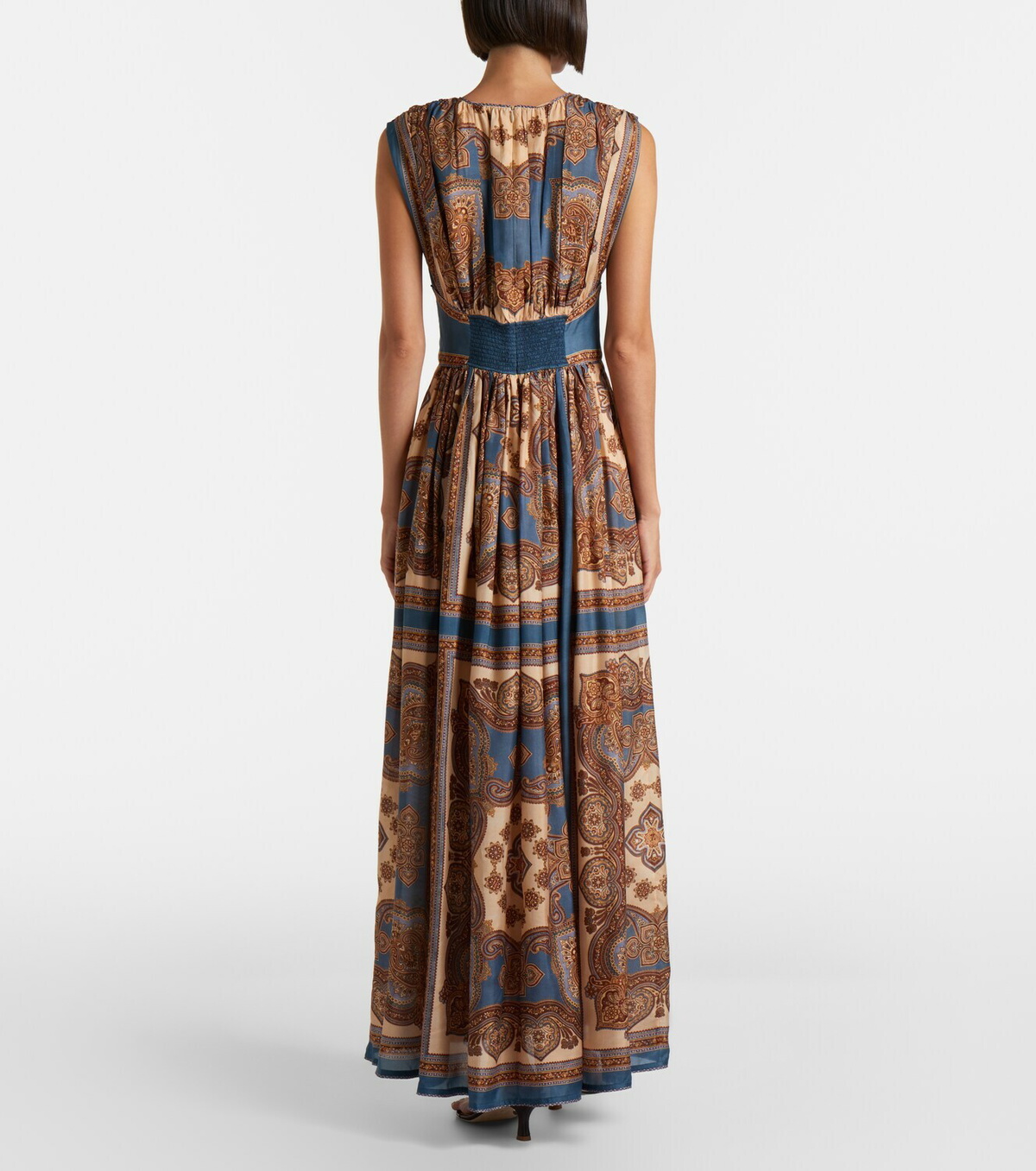 Zimmermann Mahon printed silk maxi dress