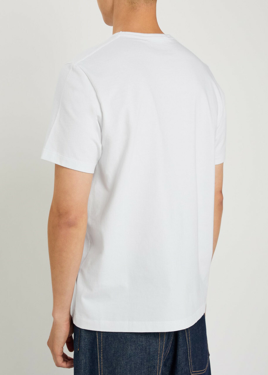 JW Anderson Logo-embroidered Cotton T-shirt White