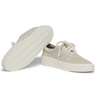 Fear of God - 101 Leather-Trimmed Suede Sneakers - Gray