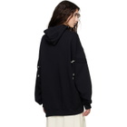 Collina Strada Black Soft Star Hoodie