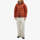 Patagonia Men's Cotton Down Jacket in Burnished Red