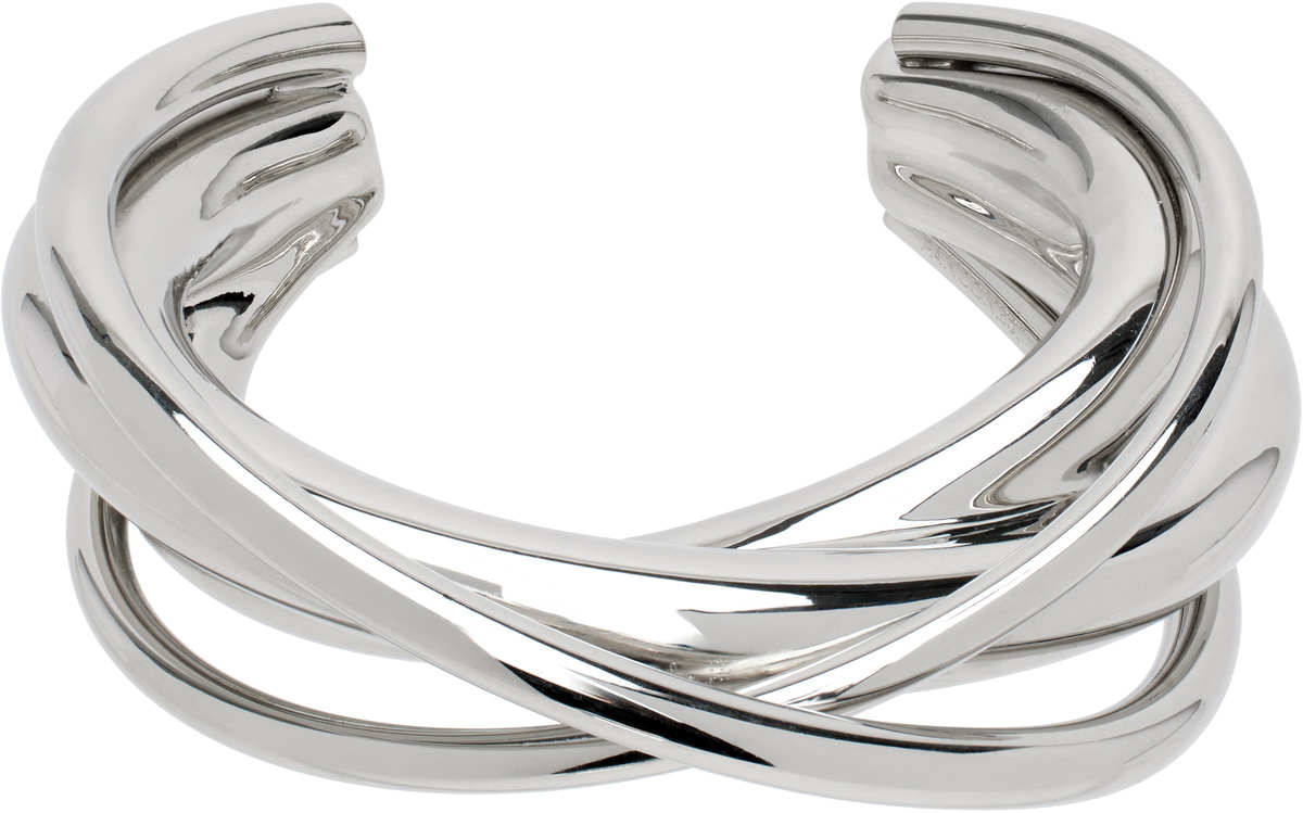 Panconesi Silver Triptych Bracelet