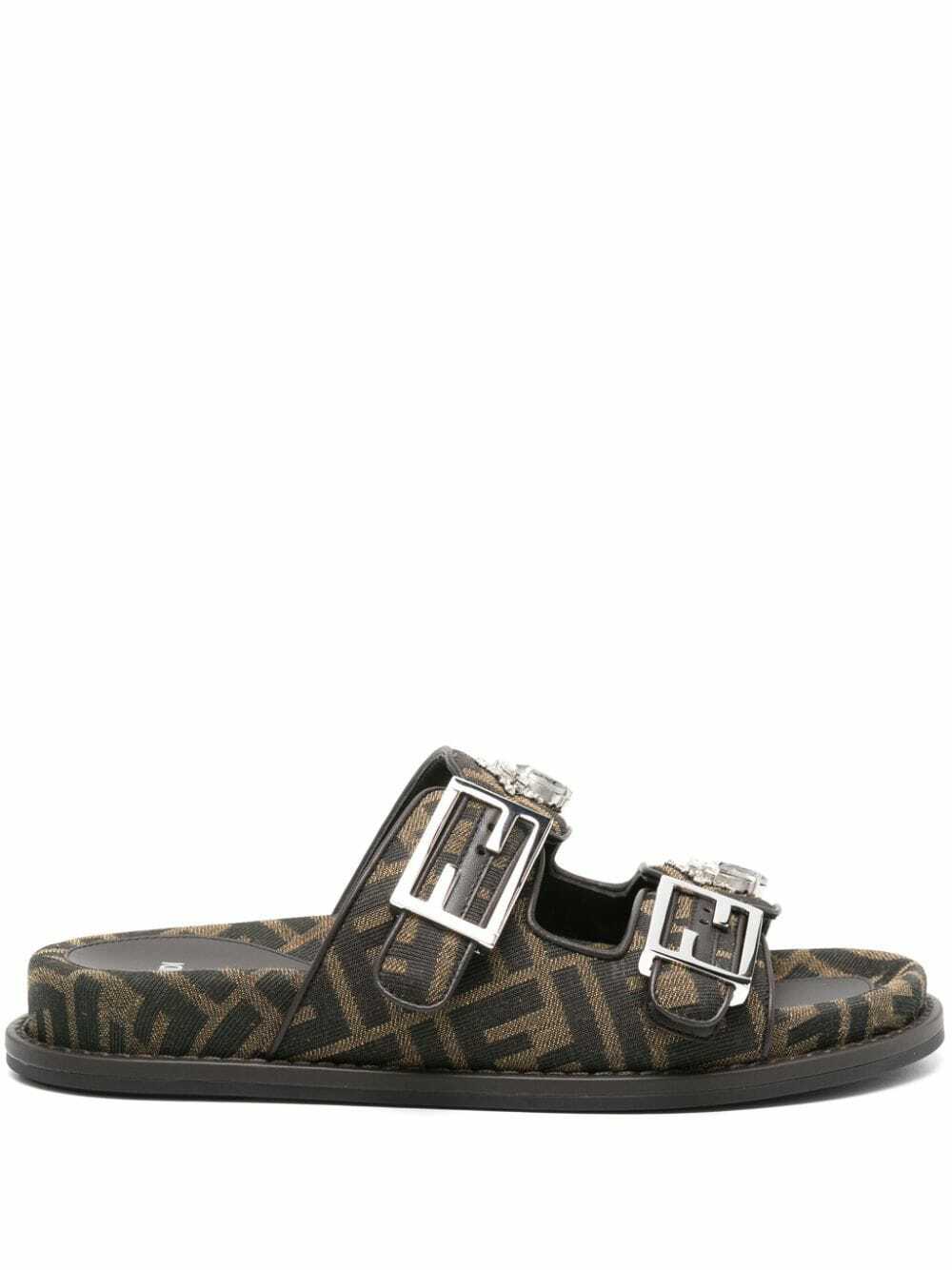 Fendi t rex sandals hotsell