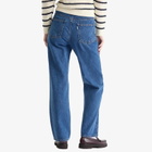 DUNST Women's Loose Fit Jeans in Classic Blue