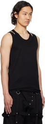 Julius Black Layered Tank Top