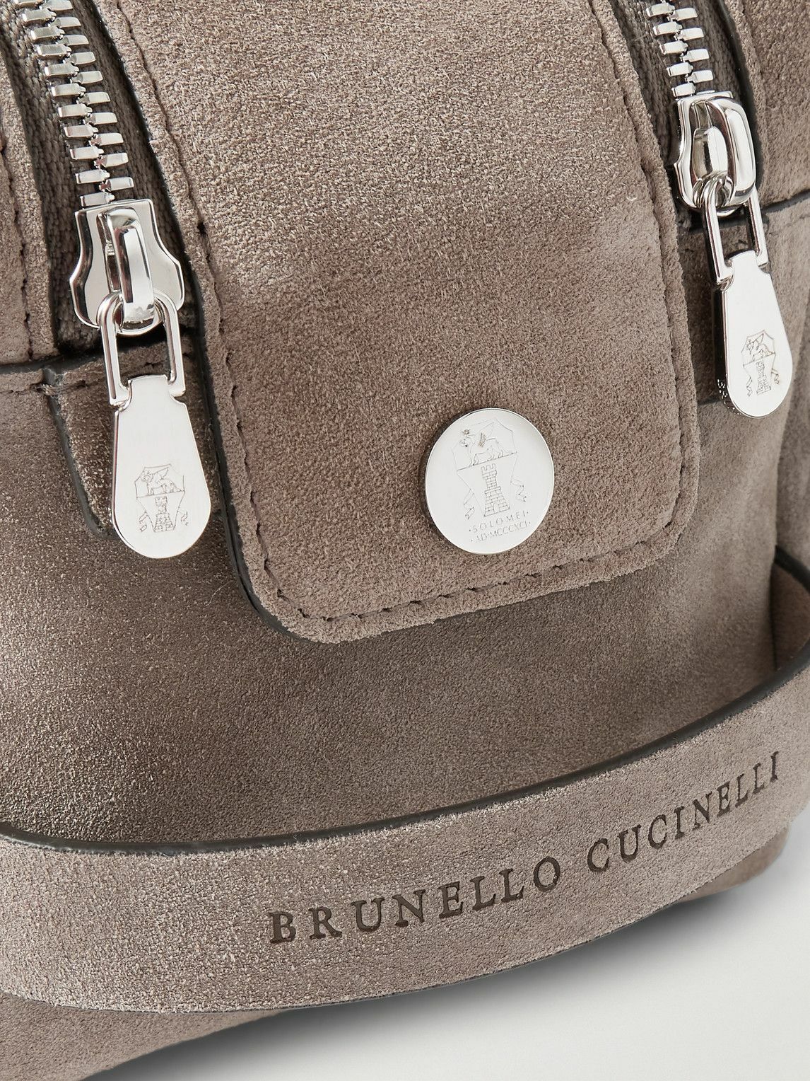 Brunello Cucinelli - Suede Wash Bag