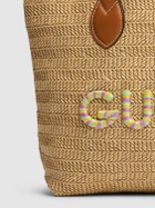 GUCCI Summer Raffia Tote Bag