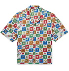 BODE - Louie Camp-Collar Printed Cotton-Poplin Shirt - Multi