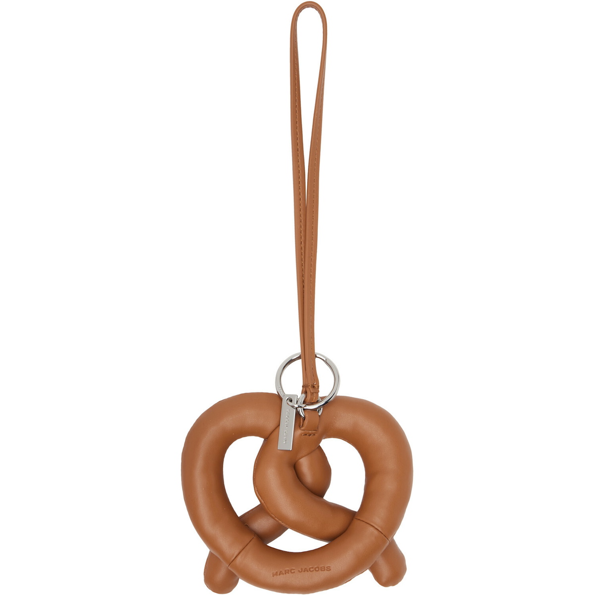 Marc Jacobs Brown Soft Pretzel Bag Charm