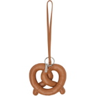 Marc Jacobs Brown Soft Pretzel Bag Charm