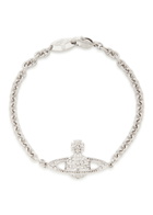 Vivienne Westwood Mini Bas Relief orb Bracelet Silver