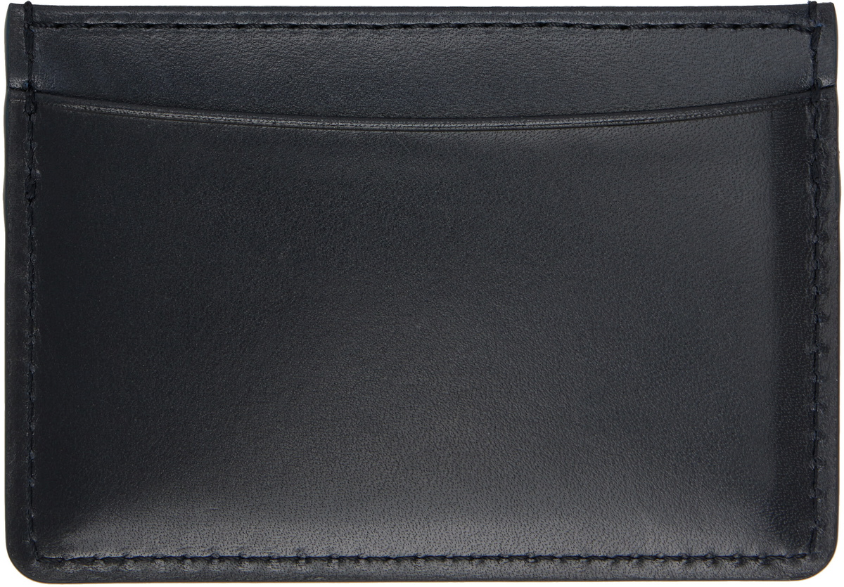 A.P.C. Navy André Card Holder