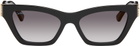 Cartier Black Cat-Eye Sunglasses