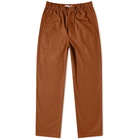 Wood Wood Men's Stanley Comfort Pant in Rust