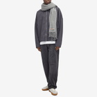 Acne Studios Canada Narrow New Scarf in Grey Melange 