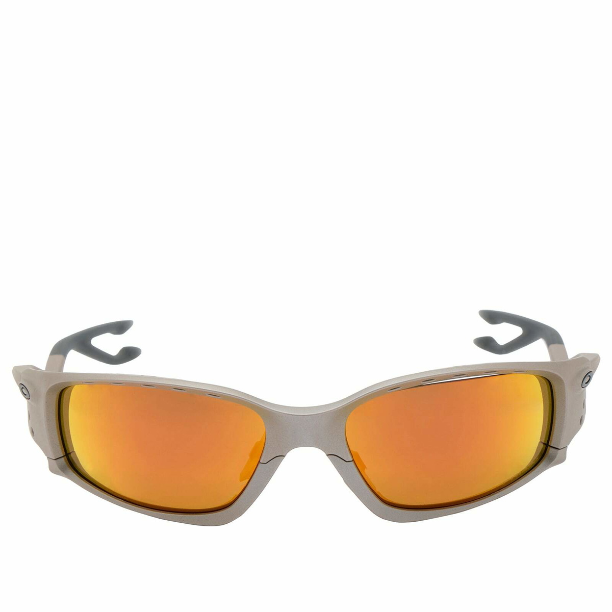Oakley Plantaris SQ Sunglasses in Titanium/Prizm Ruby 