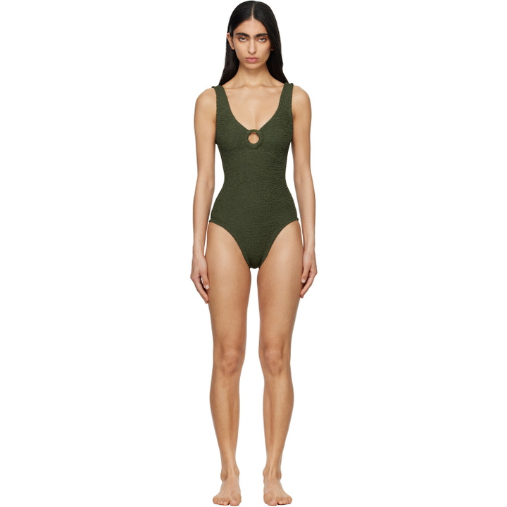 Photo: Hunza G Khaki Celine Swimsuit
