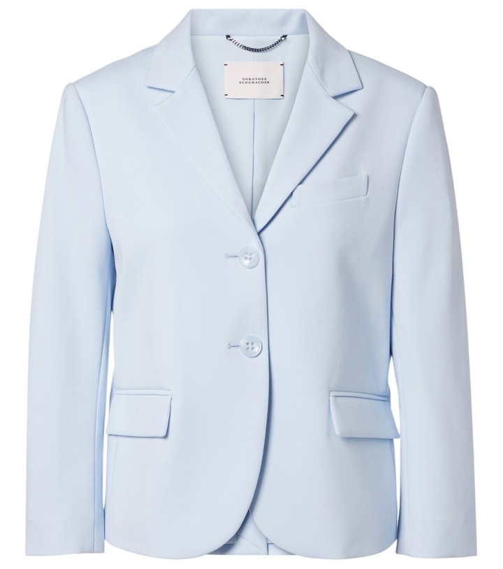 Photo: Dorothee Schumacher Emotional Essence cropped blazer