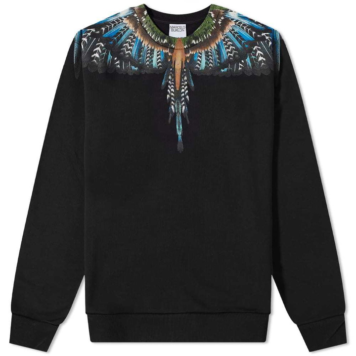 Photo: Marcelo Burlon Grizzly Wings Crew Sweat