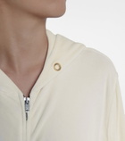 Les Tien - Velour hoodie