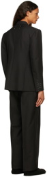 Maison Margiela Black Wool Suit
